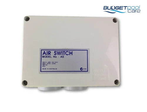 AIR SWITCH WATERCO DOUBLE 10AMP - Budget Pool Care