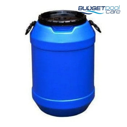Blue Plastic Drum 60L - Budget Pool Care