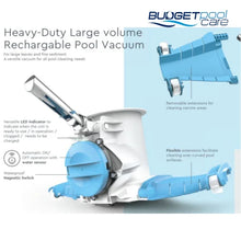 Load image into Gallery viewer, Bwt Pk Turbo Cordless Rechargeable Pool Vacuum