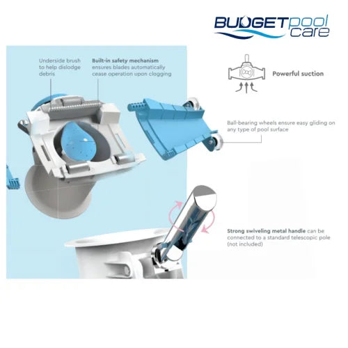 Bwt Pk Turbo Cordless Rechargeable Pool Vacuum