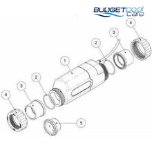 Load image into Gallery viewer, Compupool Infinity Cell Module Spares-Genunie Cell-CompuPool-2. Union O'Ring-Budget Pool Care