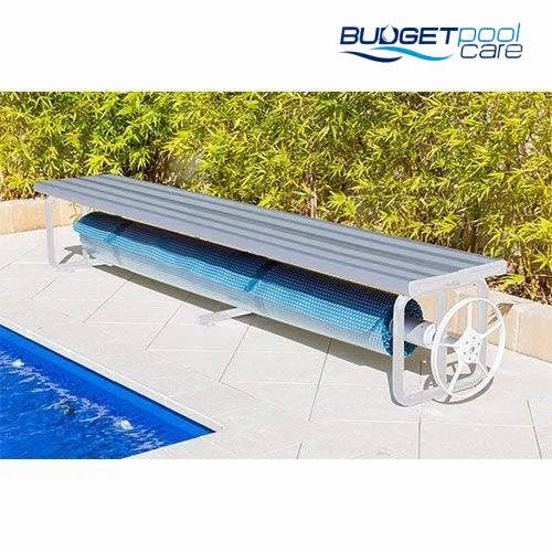 Daisy Under Bench Rollers - Aluminium - Budget Pool Care