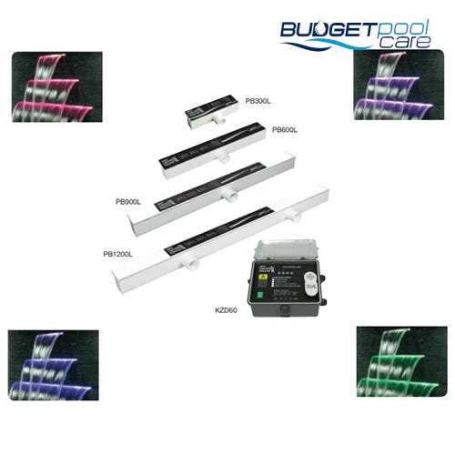 Davey Cascade LED Waterfalls - Budget Pool Care