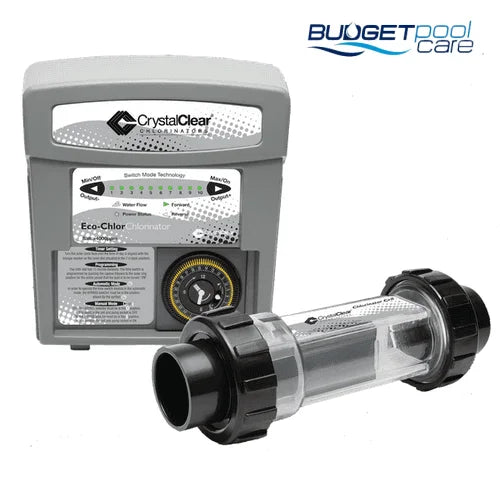 ECO-CHLOR Salt Water Chlorinator-Salt Water Chlorinator-Crystal Clear-ECO-CHLOR SM 15G-Budget Pool Care