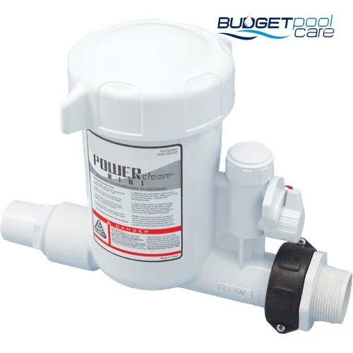 POWERCLEAN™ IN-LINE CHLORINATOR-Dosing System-CMP Products-IN-LINE CHLORINATOR POWER CLEAN MINI-Budget Pool Care