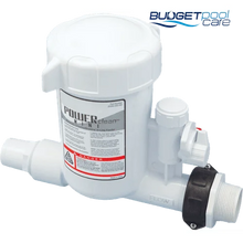 Load image into Gallery viewer, POWERCLEAN™ IN-LINE CHLORINATOR-Dosing System-CMP Products-IN-LINE CHLORINATOR POWER CLEAN MINI-Budget Pool Care