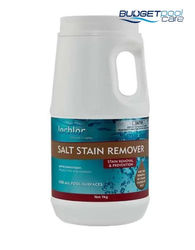 SALT STAIN REMOVER LO-CHLOR 1KG - Budget Pool Care