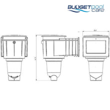 Load image into Gallery viewer, Skimmer Box-Skimmer Box-AstralPool-Standard Skimmer Box ( Bottom Feed )-Budget Pool Care