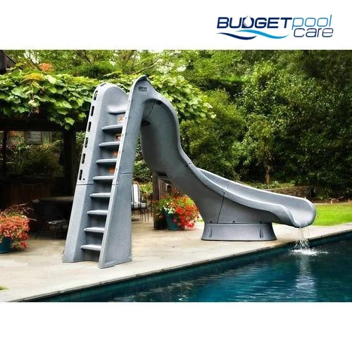 TurboTwister® Pool Slide-Pool Slide-SR Smith-TurboTwister® Pool Slide - Sandstone right curve-Budget Pool Care