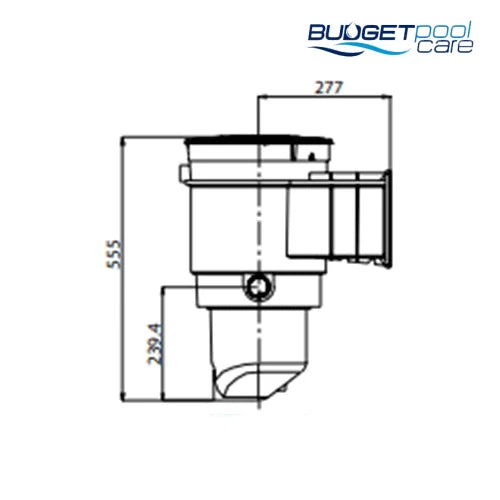 Waterco S75 Fibreglass Skimmer - Budget Pool Care