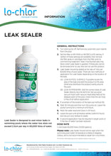 Load image into Gallery viewer, Lo-chlor Leak Sealer - Pool Leak Sealer - Pool Chemical