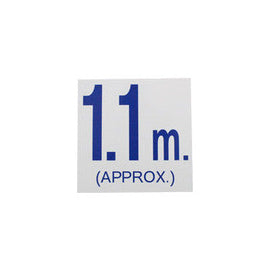Pool Depth Marker - 1.1m Blue