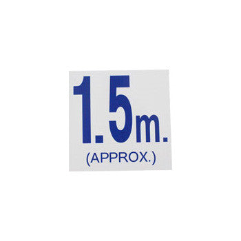Pool Depth Marker - 1.5m Blue