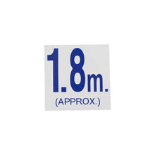 Load image into Gallery viewer, Pool Depth Marker - 1.8m Blue