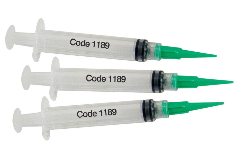 LaMotte Plastic Syringe – 3ml – 3 Pack – Best for Spin touch