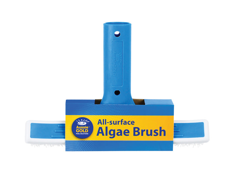 Aussie Gold Algae Brush - Suits All Surfaces - 10 inch
