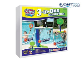 3-IN-ONE GAME PACK - Budget Pool Care