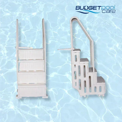 50Sq Ft Cartridge 3/4 Pump + Ladder Narrow Step