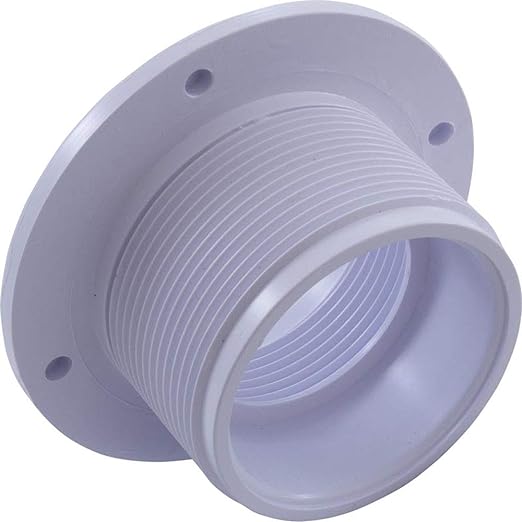 Pentair Concrete Wall Fitting - 40mm Slip, 1-1/2” Socket, White