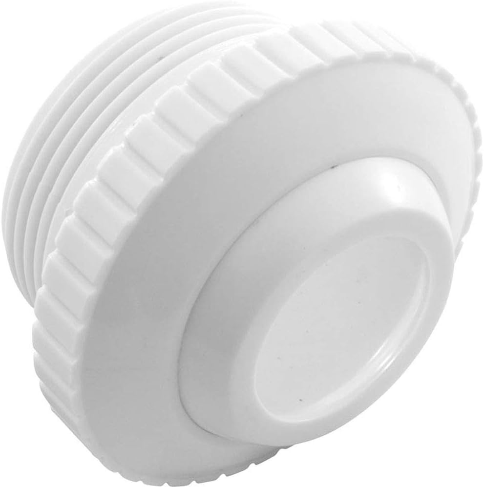 Pentair 540028 White Directional Eyeball with 1-Inch Opening  Replacement Pool/Spa Wall Fittings