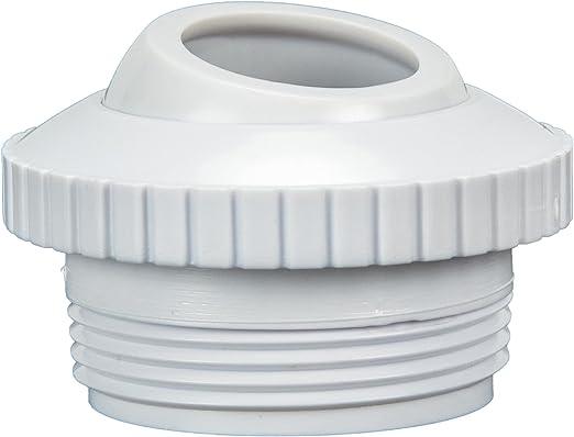 Pentair 540028 White Directional Eyeball with 1-Inch Opening  Replacement Pool/Spa Wall Fittings