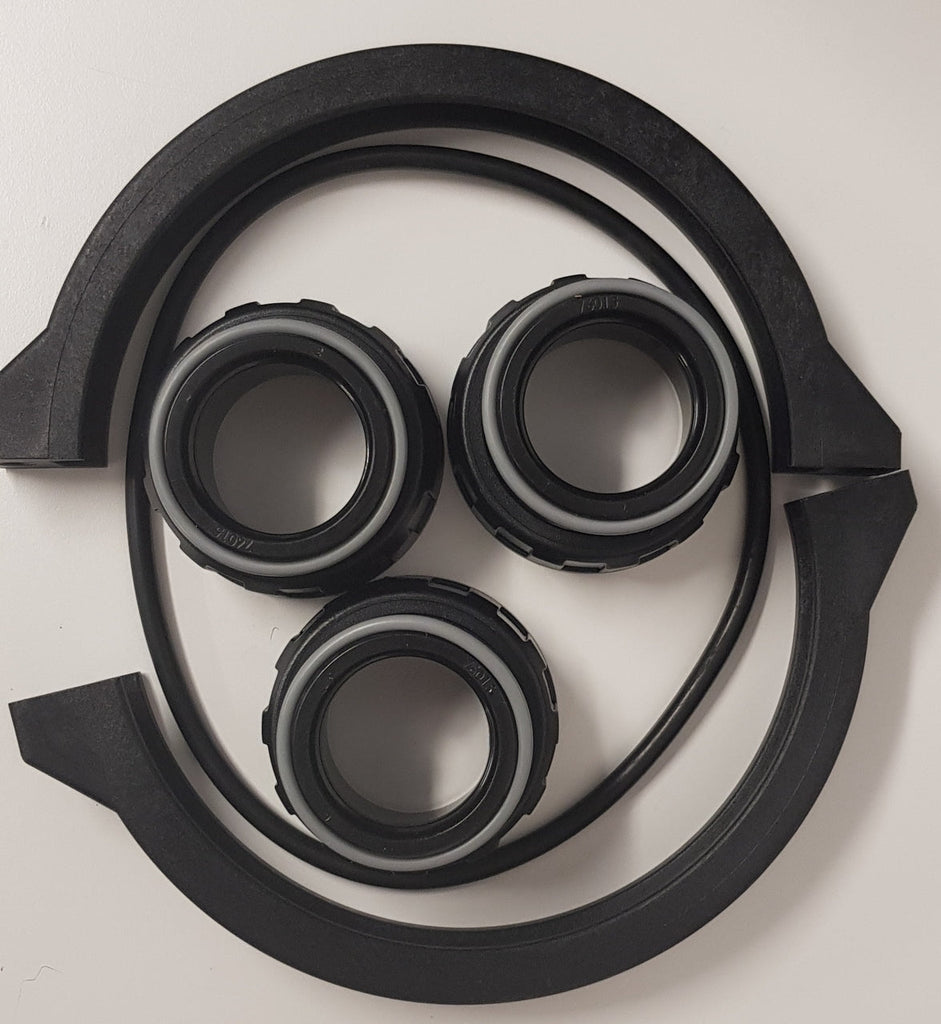 Hurlcon Sand Filter Valve Barrel Union / Clamp Set - 40mm Valve