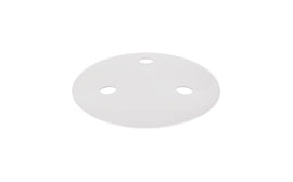 Aussie Gold White Main Drain Cover