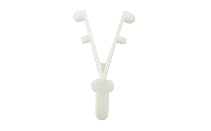 Aussie Gold White Single Wishbone Clip