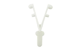 Aussie Gold White Wishbone Clip 20 Pack
