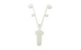 AUSSIE GOLD WHITE WISHBONE CLIP 20 PACK