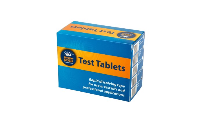 AUSSIE GOLD PHENOL RED TEST TABLETS 250 PACK