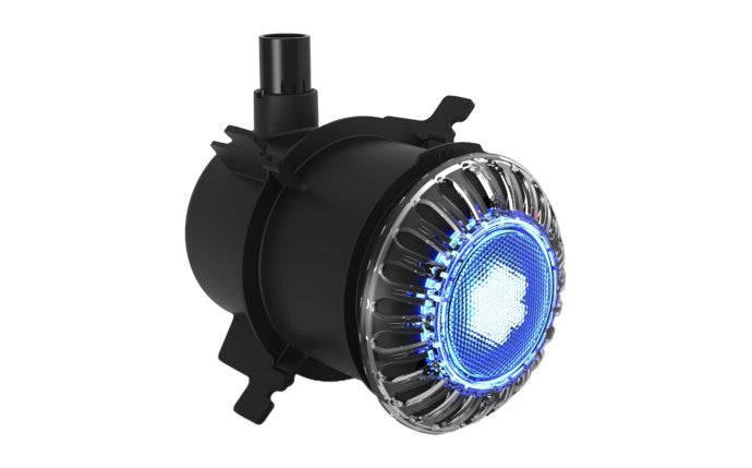 SPA ELECTRICS EM CONCRETE BLUE LIGHT CLEAR RIM W/ CONCRETE MOUNTING KIT