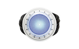 SPA ELECTRICS GKC BLUE LIGHT WHITE RIM W/ CONCRETE MOUNTING KIT AND 20M CABLE