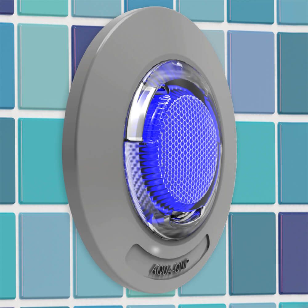 Aqua-Quip EvoLV Compact Pipe Light – Blue – 20m Cable