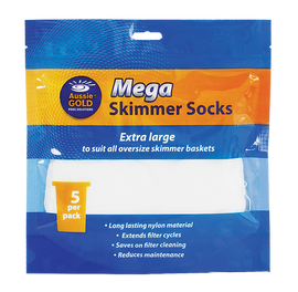 Aussie Gold Skimmer Socks Mega XL - Pack of 5