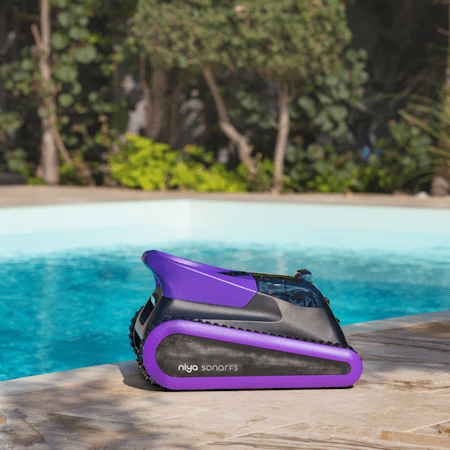 Maytronics Niya Sonar F3 Floor Walls Waterline - Cordless Pool Robot