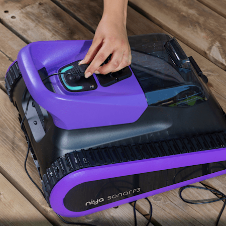 Maytronics Niya Sonar F3 Floor Walls Waterline - Cordless Pool Robot