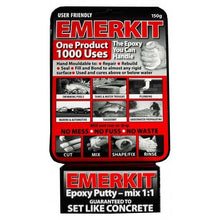 Load image into Gallery viewer, Emerkit Pool Putty 150g - Fixes Leaks In Pools - Sets Underwater