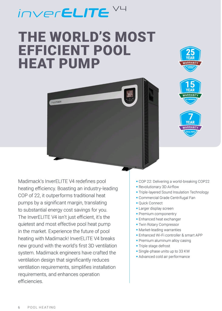 Madimack InverELITE V4 Heat Pump 10KW