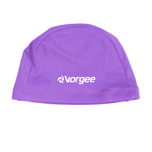 Load image into Gallery viewer, Vorgee Nylon Lycra Junior Fabric Swim Cap | Soft &amp; Snag-Free | Kids Swimwear