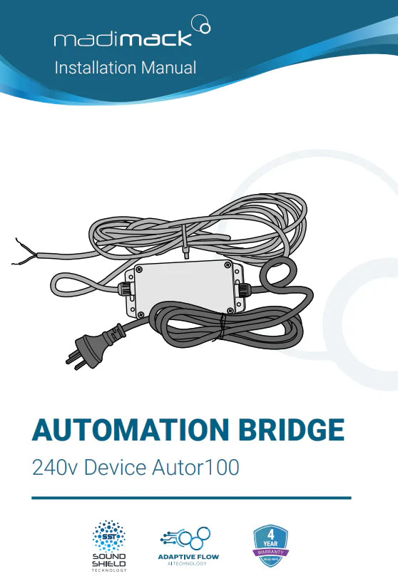 Madimack Automation Bridge – For use with AstralPool/Viron Connect 10 Automation System
