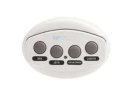 Pentair iS4 Spa-Side Remote 4 Button White 250' Cable