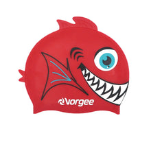 Load image into Gallery viewer, Fishhead Cap – Piranha (Junior) Swimming Cap