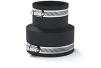 Load image into Gallery viewer, Rubber Flexible Coupling 50mm-40mm