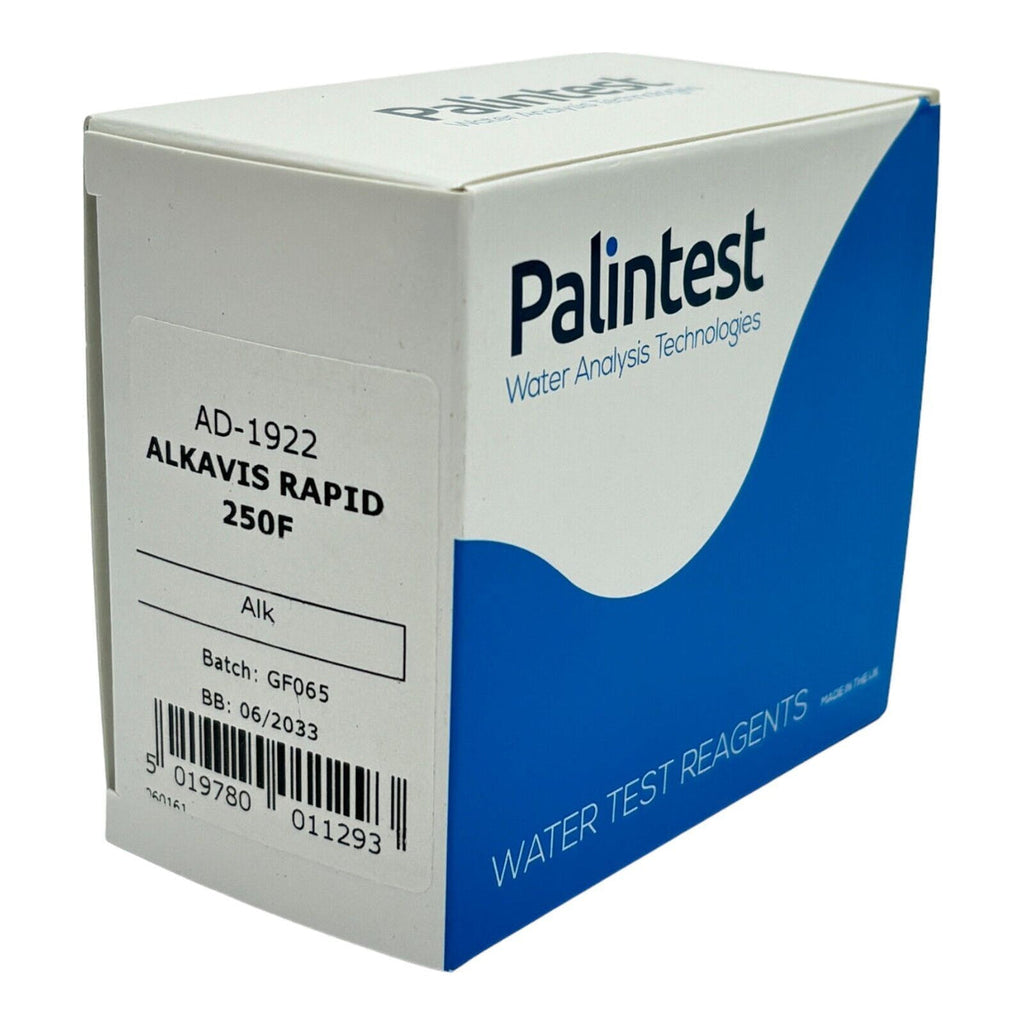 Palintest Alkavis Rapid Test Tablets – 250 Pack (250F) for Total Alkalinity Testing in Pool & Spa Water