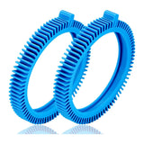 The Pool Cleaner , Hayward XL Cleaner Blue Tyre 2 Pack - With Hump - Aftermarket Suits AquaNaut, Swimclear ATV