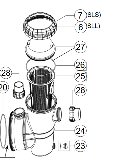 Davey Silensor SLS Pump Lid Oring