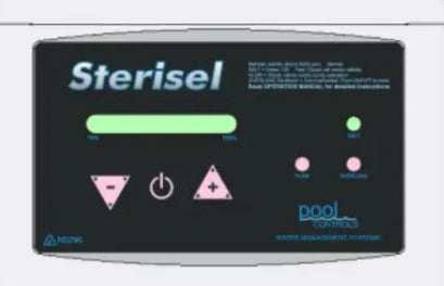 Pool Controls Sterisel Front Label