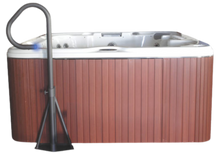 Load image into Gallery viewer, Spa Side Handrail With LED Light