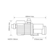 Load image into Gallery viewer, Speck 90/500 2HP Pool Pump - 5 Year Limited Warranty
